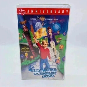 WB's Willy Wonka & The Chocolate Factory VHS Tape, #14546
